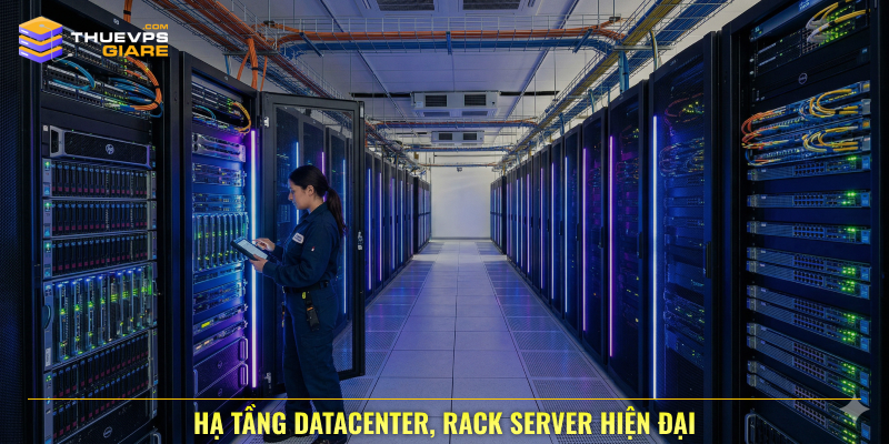 Hạ tầng trung tâm dữ liệu, rack server hiện đại