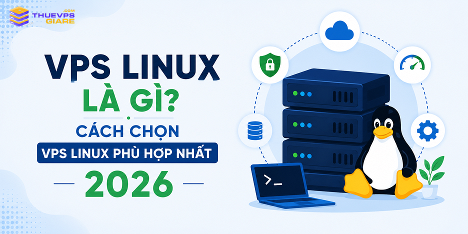 VPS Linux Là Gì? Cách Chọn VPS Linux Phù Hợp Nhất 2026