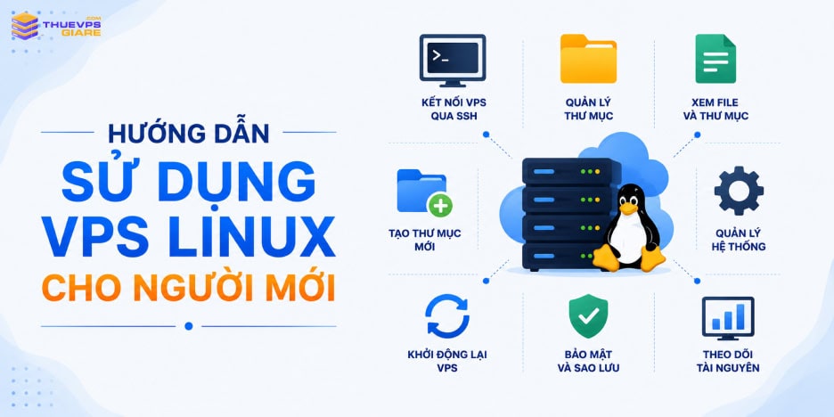 Hướng dẫn sử dụng VPS Linux cho người mới