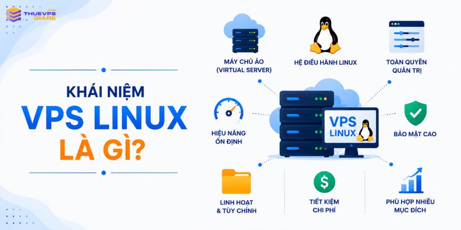 khái niệm VPS Linux là gì