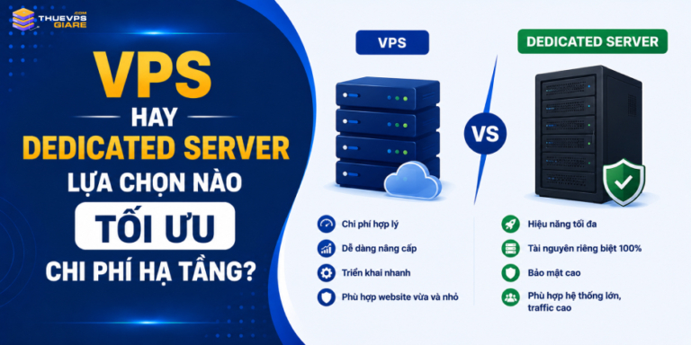So Sánh VPS Và Dedicated Server: Lựa Chọn Nào Tối Ưu Chi Phí Hạ Tầng?