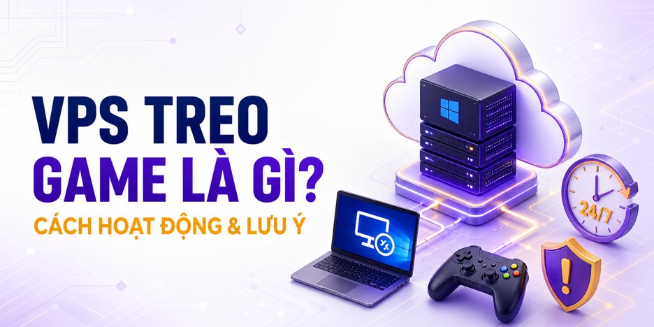 VPS Treo Game Là Gì? Cách Hoạt Động Và Lưu Ý Khi Sử Dụng