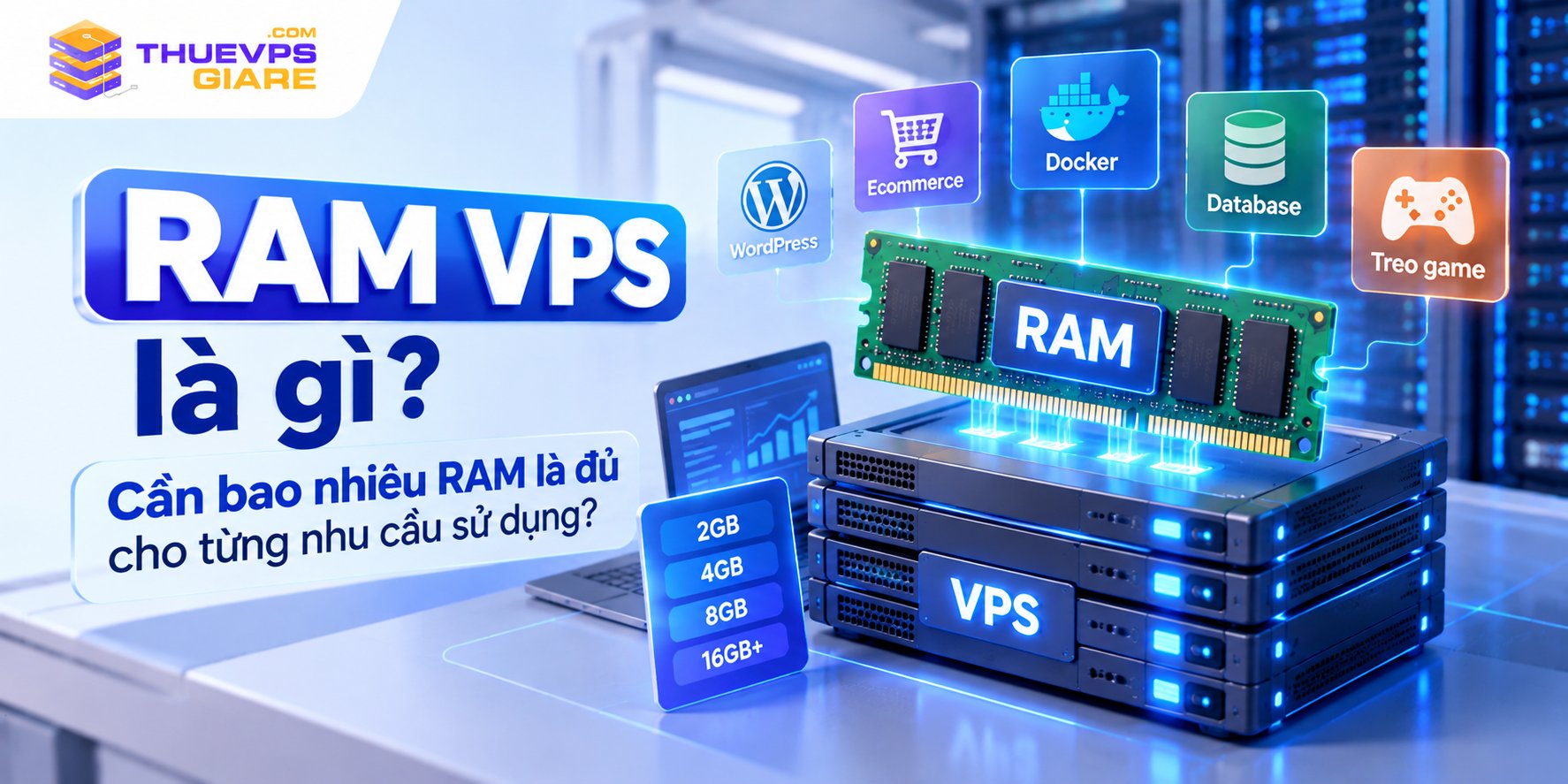 RAM VPS là gì? Chọn VPS Bao nhiêu GB RAM là đủ?