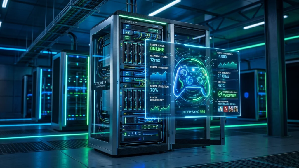 Mô hình hệ thống máy chủ VPS NVMe tối ưu treo game mượt mà tại THUEVPSGIARE.COM