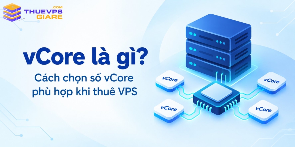 vCore là gì? Cách chọn số vCore phù hợp khi thuê VPS